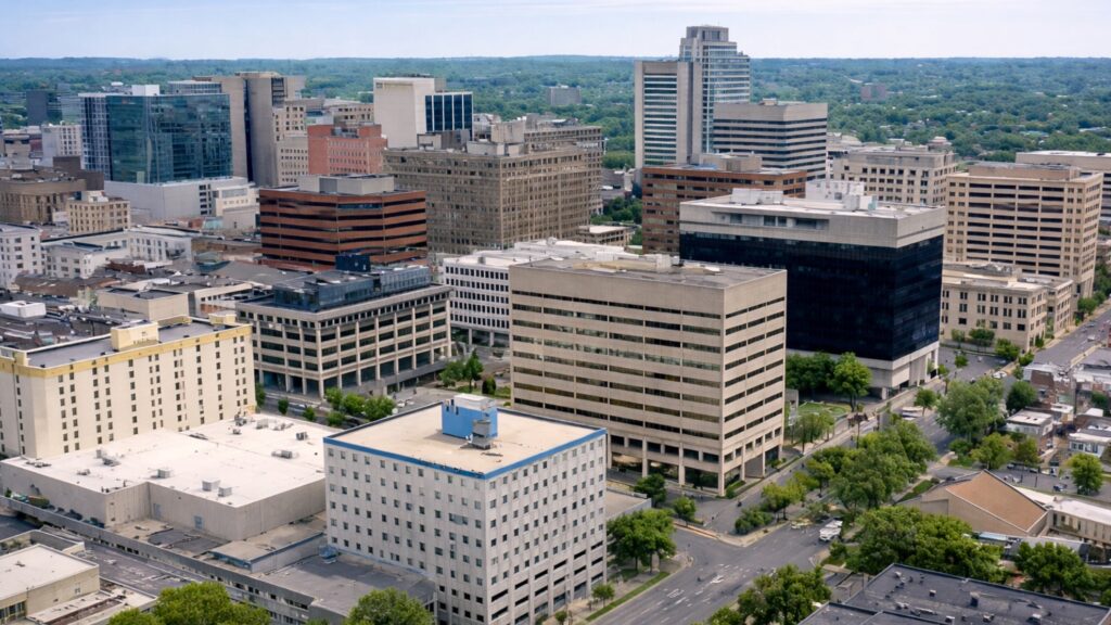 Corporate and institutional infrastructure in Delaware reflecting structured operations and liquidity planning context