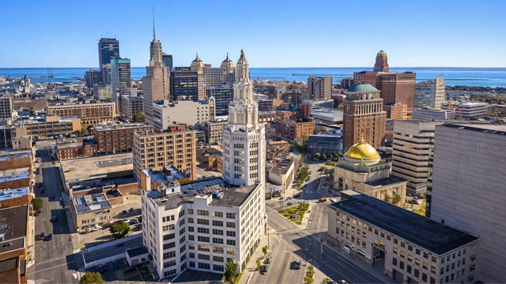 State-level infrastructure in New York reflecting operational scale, logistics flow, and liquidity planning context